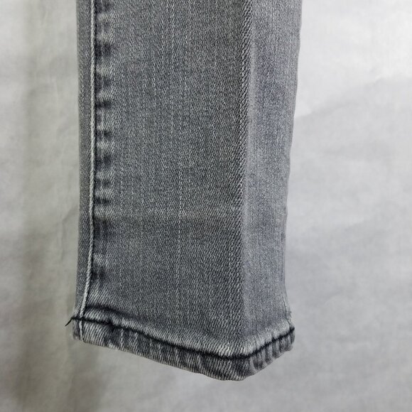 Helmut Lang Jeggings Sz 29 Skinny Jeans Gray Black Waistband Pull-On Stretch USA - Picture 3 of 12